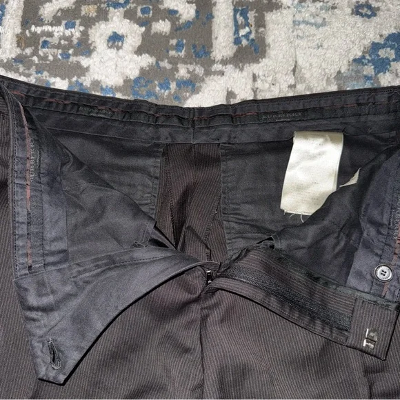 Burberry Men's Black Dress Pants